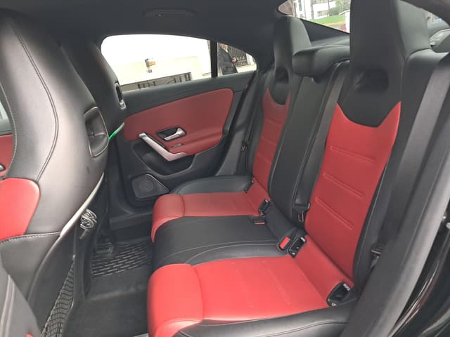 Mercedes CLA Coupé REAR_SEAT